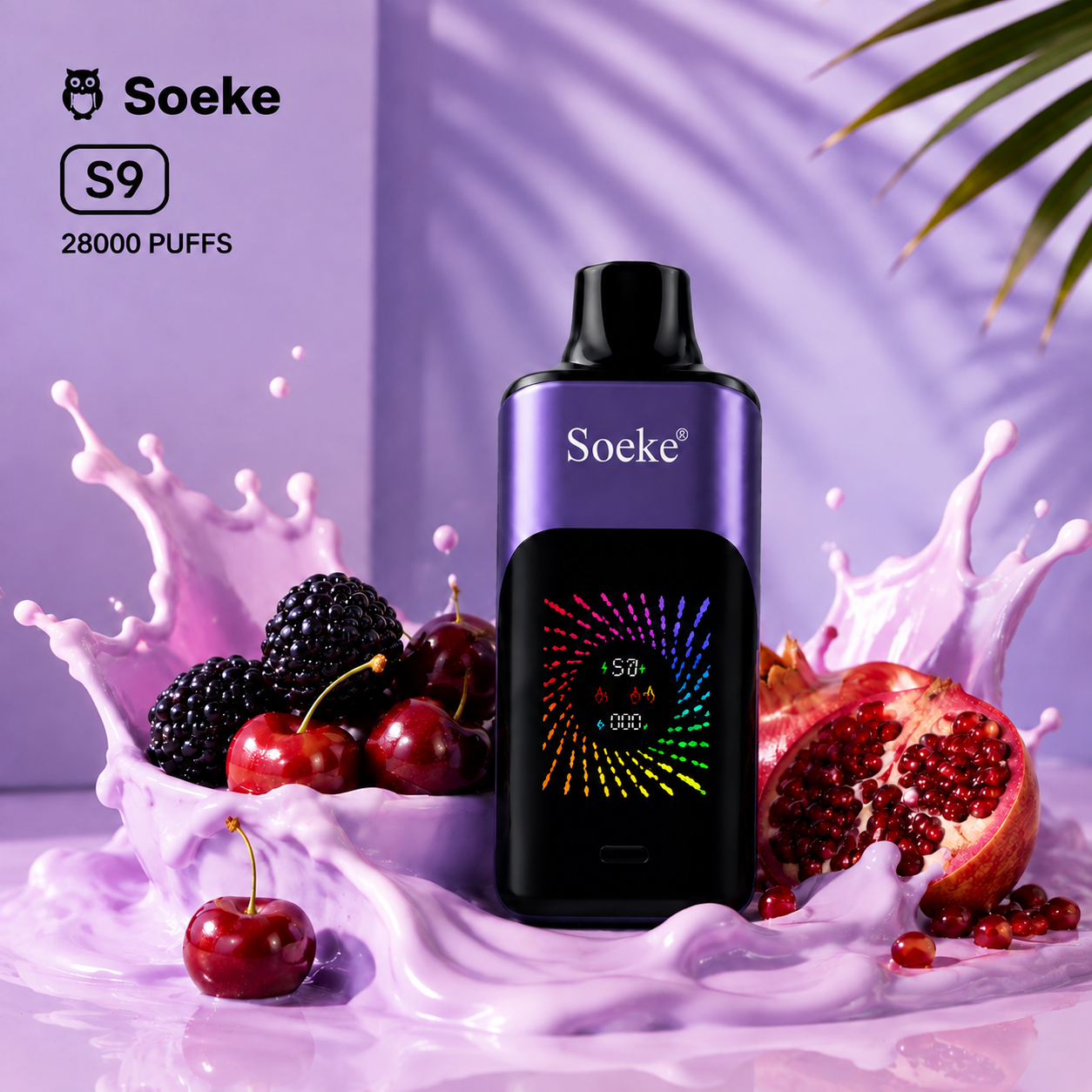 Soeke S9 28K-Blackberry Ice